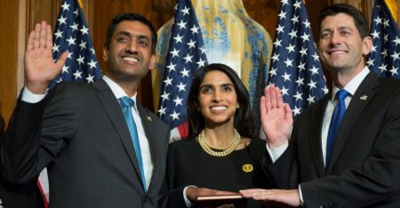 Ritu Khanna and her husband Ro Khanna share two children,&nbsp;Zara Khanna&nbsp;and&nbsp;Soren Khanna.